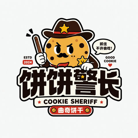 潮玩怪趣IP字标Logo设计生成指南