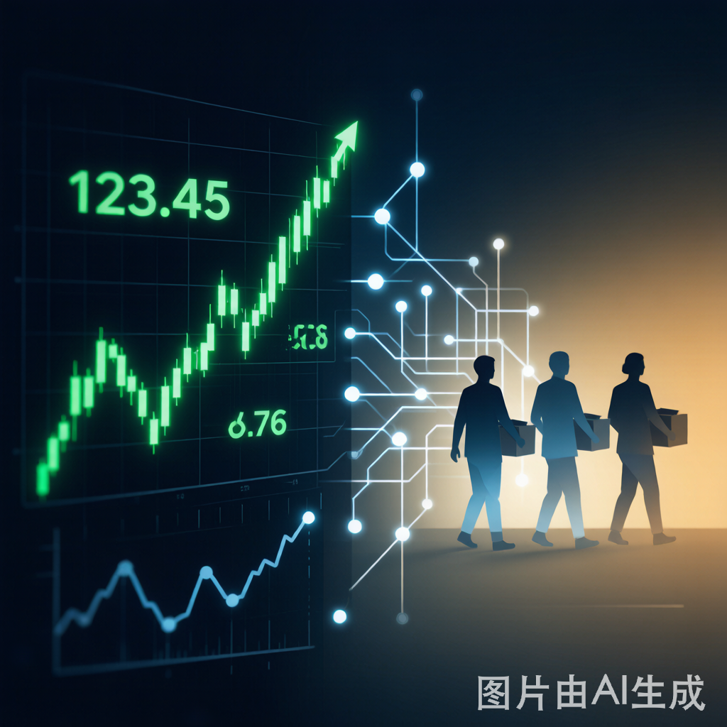 2026年科技行业AI裁员趋势概念图