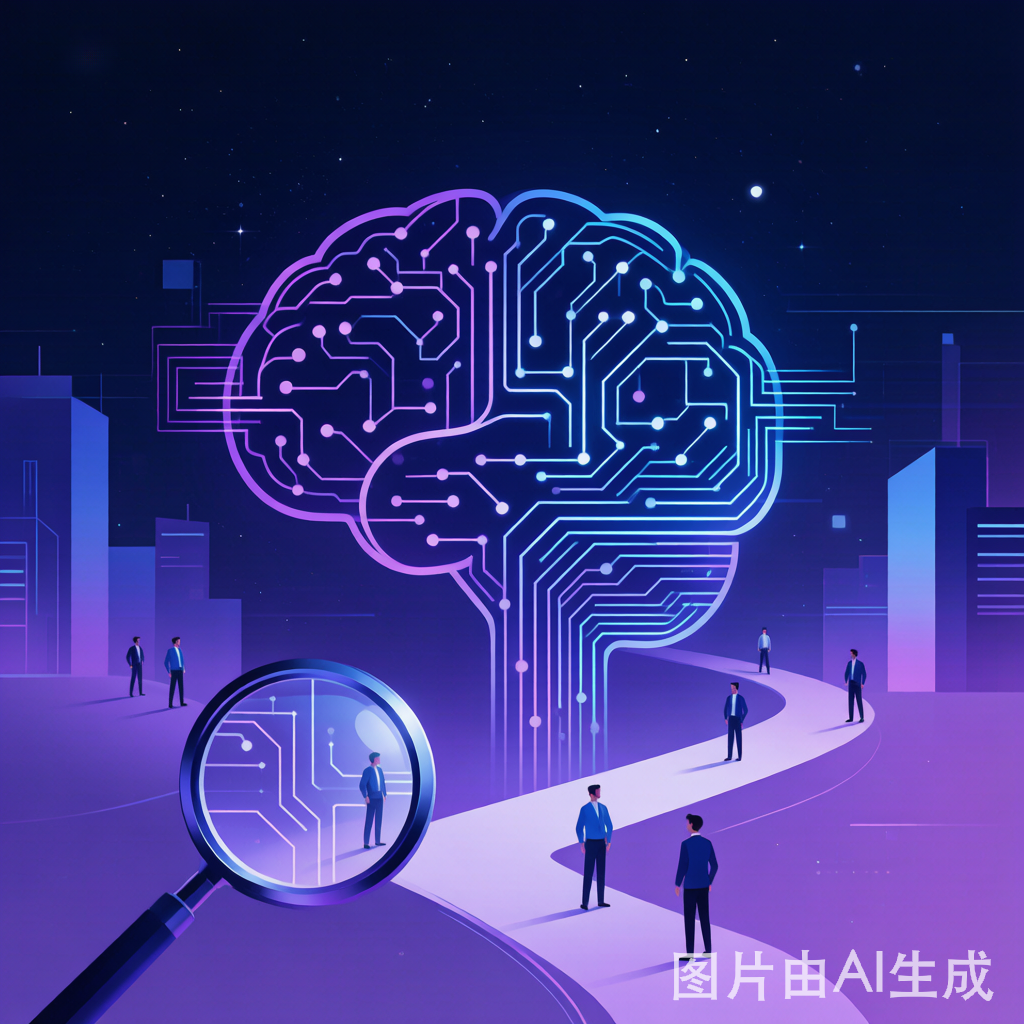 谷歌AI人才流失概念图