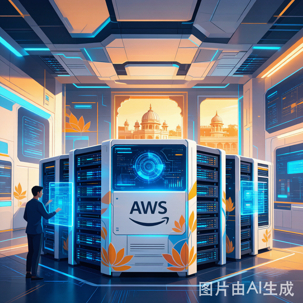 亚马逊印度AI数据中心概念图