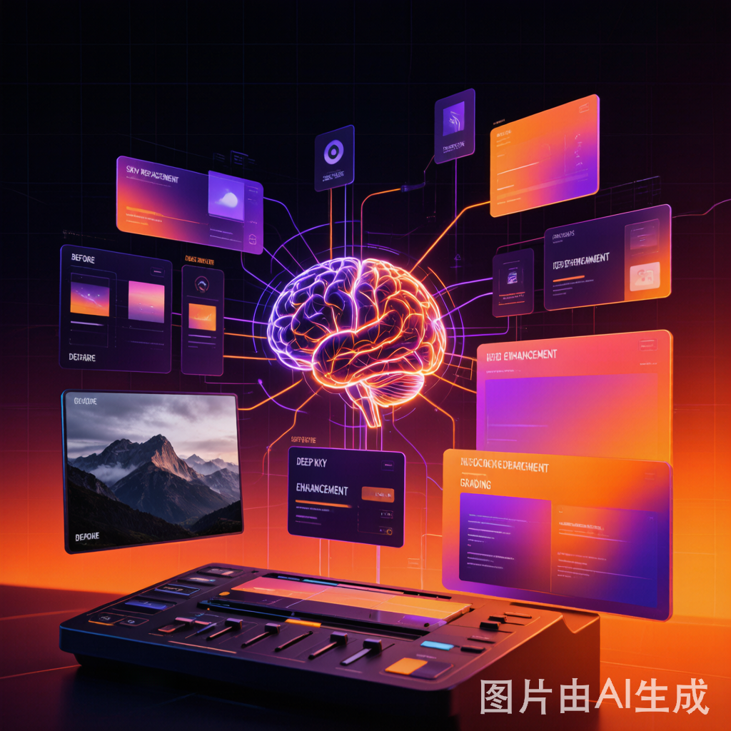 Adobe收购Topaz Labs AI创意工具概念图