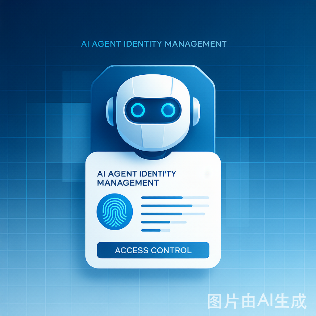 AI代理身份管理概念图
