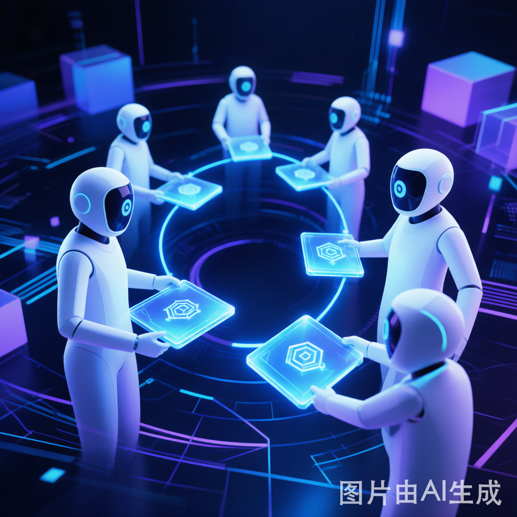 AI agent loops conceptual illustration