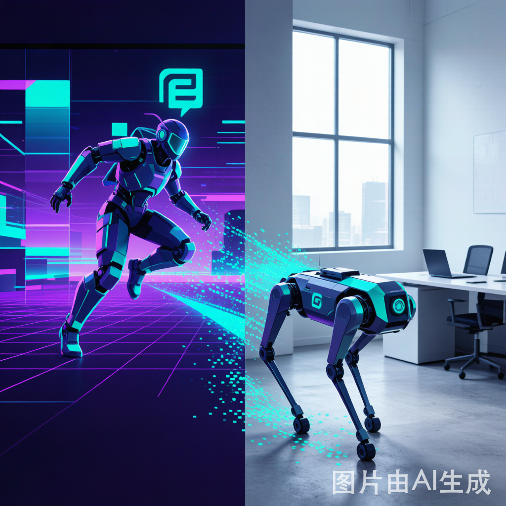 AI智能体游戏训练概念图