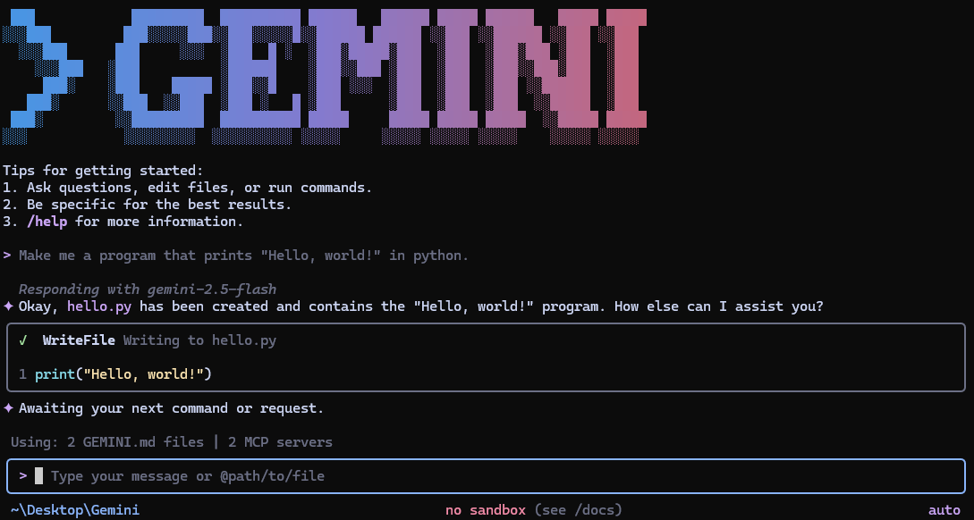Gemini CLI：101K+ Stars！Google官方开源AI终端助手