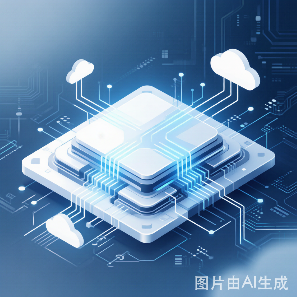 AI芯片与推理计算技术概念图