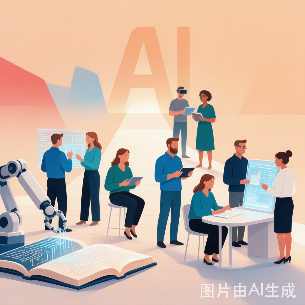 AI就业应对基金概念图