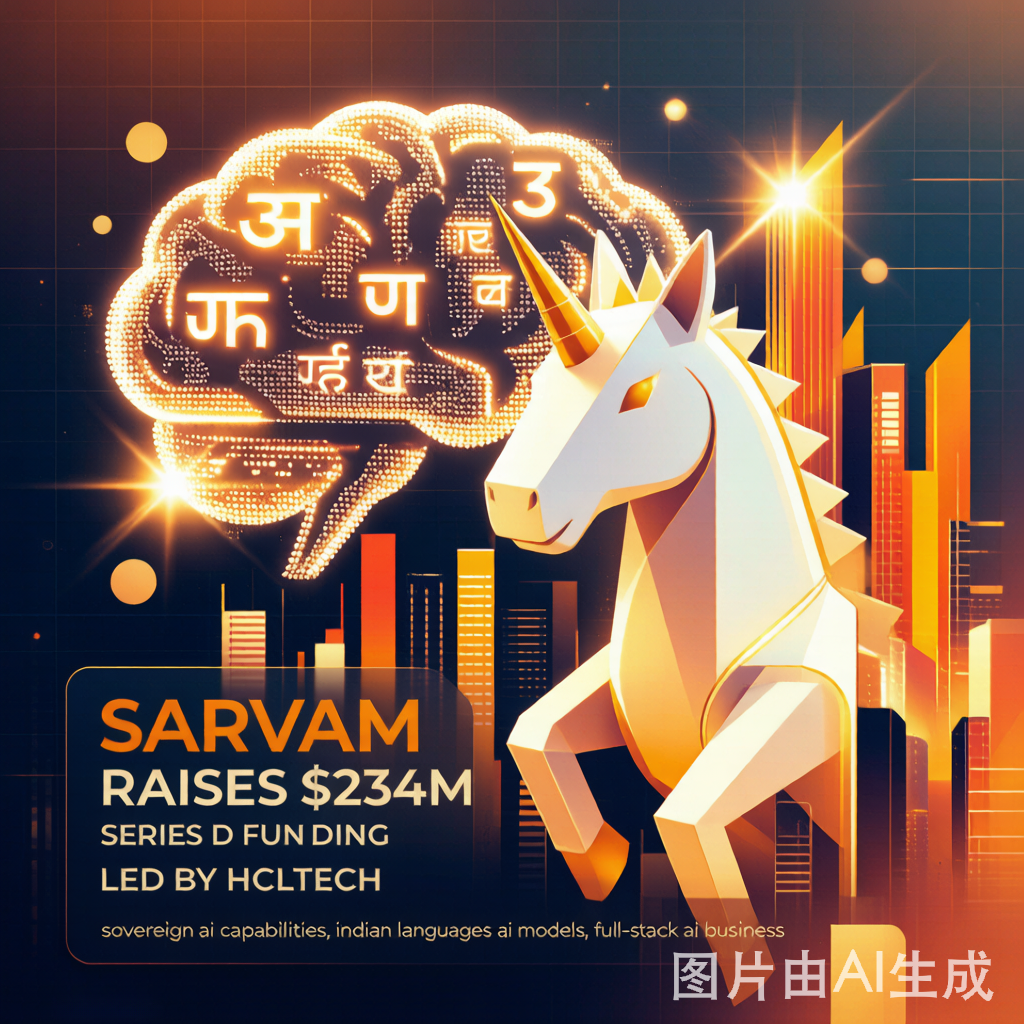印度AI独角兽Sarvam融资