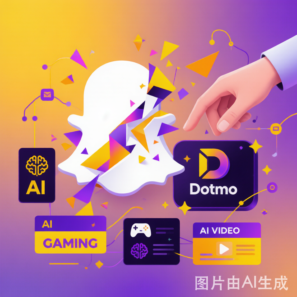 Snap把AI视频团队拆出去单干了，新公司叫Dotmo