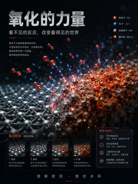 氧化的力量艺术展览海报