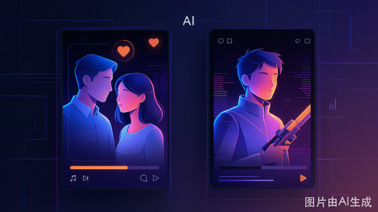 Character.AI 用 AI 角色制作的微短剧