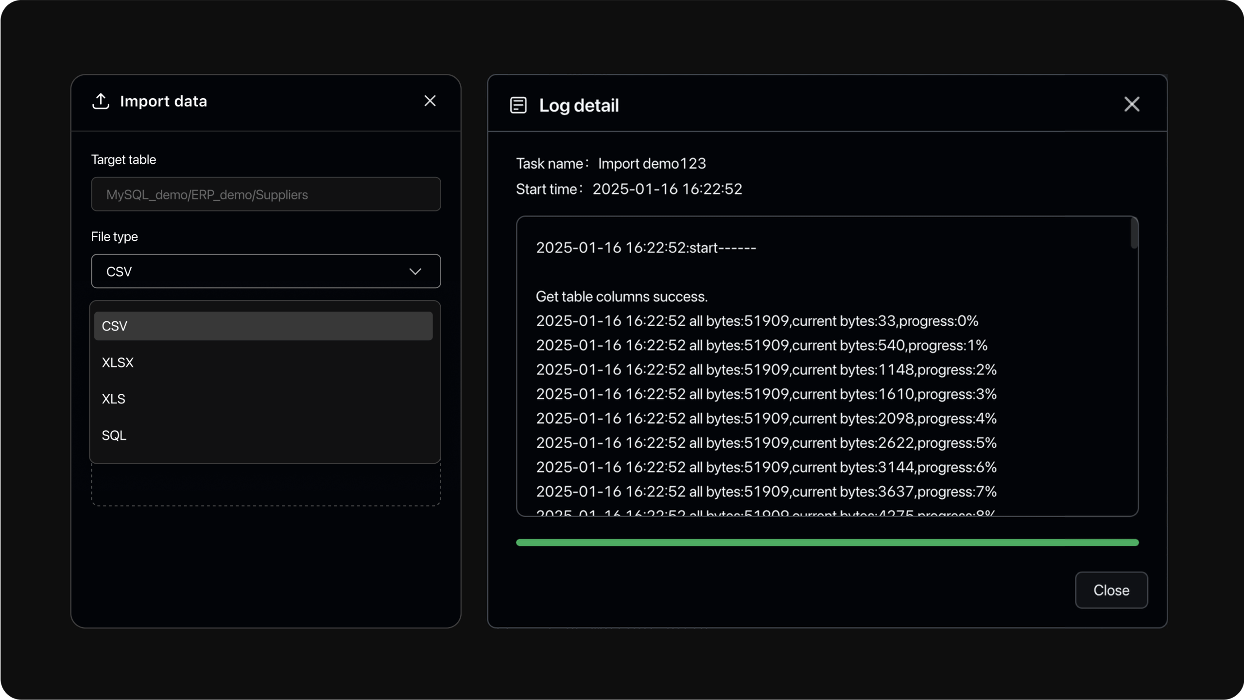 Chat2DB 数据导入导出