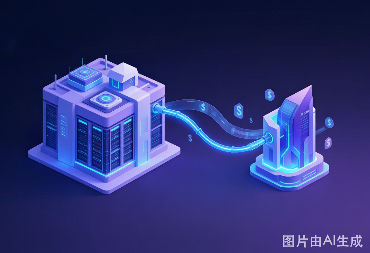 Meta与Anthropic算力租赁示意图