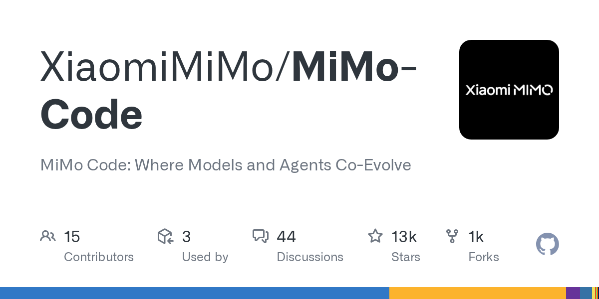 MiMoCode：小米开源的终端 AI 编程助手，让模型与 Agent 共同进化