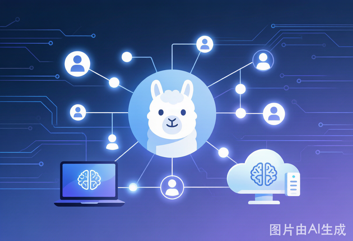 Ollama开源AI工具融资示意图