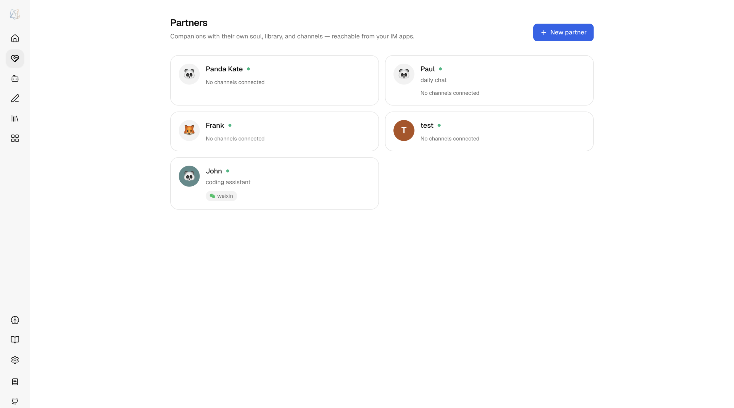 DeepTutor 伙伴 Partner
