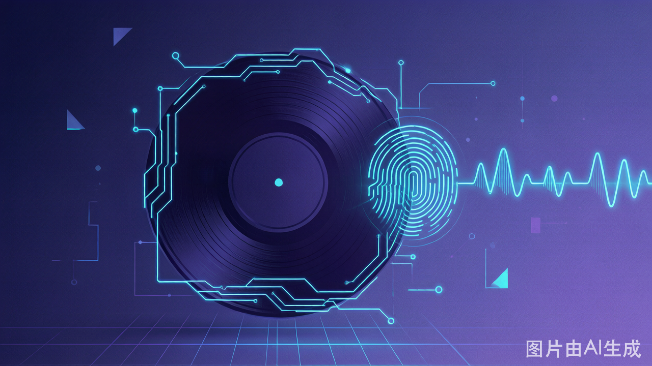 AI 音乐版权争议概念图