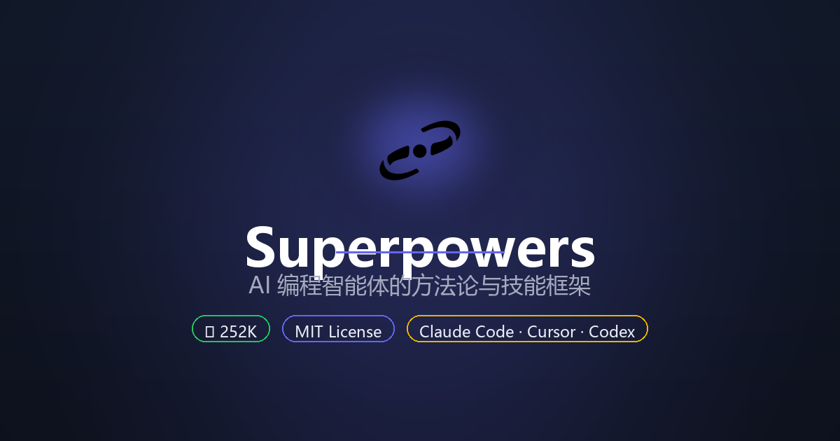 Superpowers：让 AI 编程智能体「先想清楚再做」的开源方法论