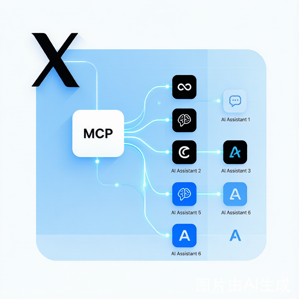 X MCP服务器概念图