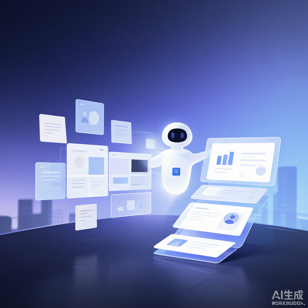 AI 将零散笔记自动生成可编辑演示文稿